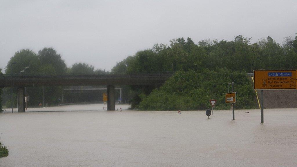 Hochwasser in Freilassing, II