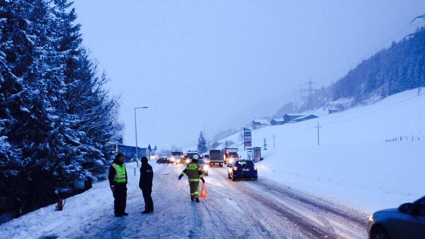 Crash auf der Gerlos Straße in Mittersill