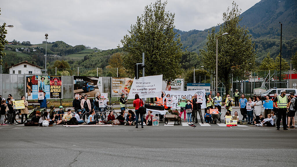 Demo - B\u00fcrgerinitiative f\u00fcr ein lebenswertes Schallmoos