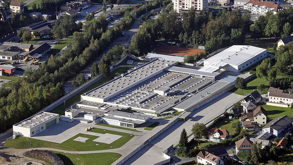 Werksgelände der Firma Glock in Ferlach
