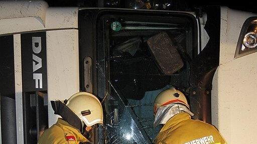 Lkw-Unfall auf A1