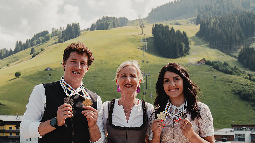Ehrung ÖSV Saalbach-Hinterglemm