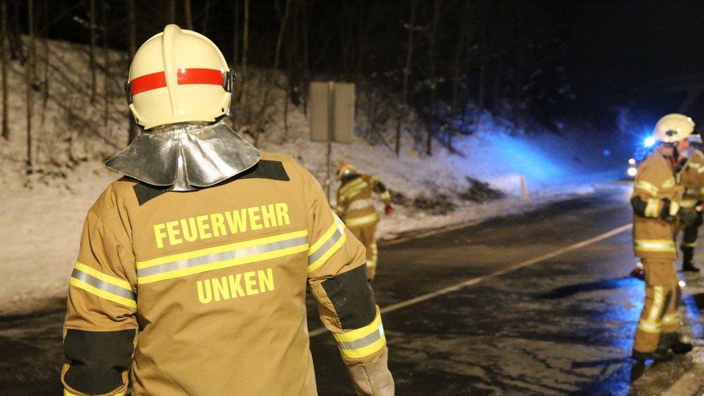 Schwerer Unfall in Unken