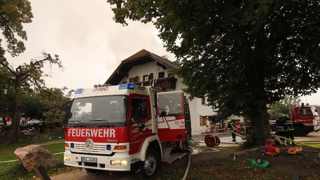 Bilder der Löscharbeiten