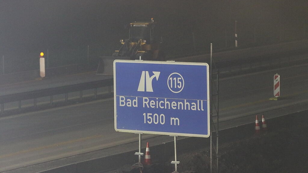 Autobahnbrücke, Abriss, A8, BGL,