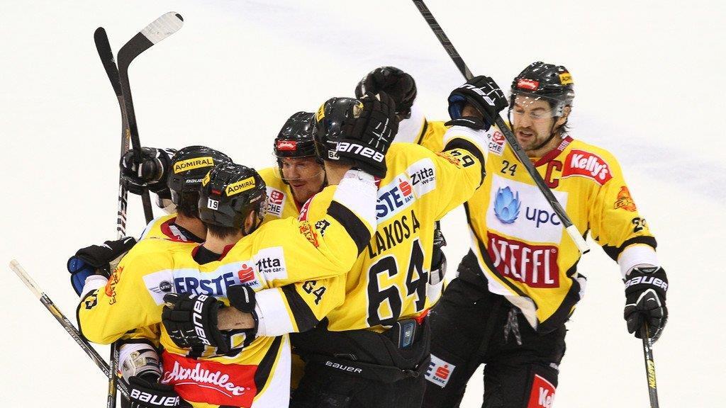 Vienna Capitals auf dem Eis