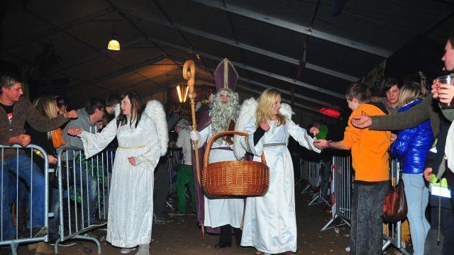 Krampus-Auflauf in St. Johann