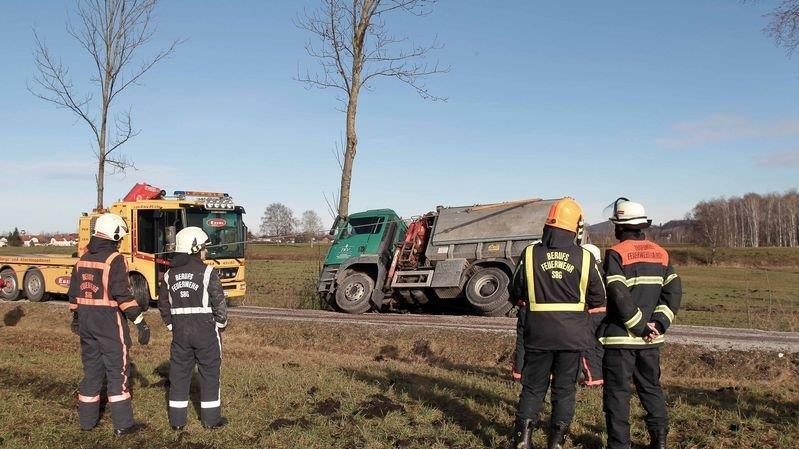 Lkw-Unfall in Salzburg