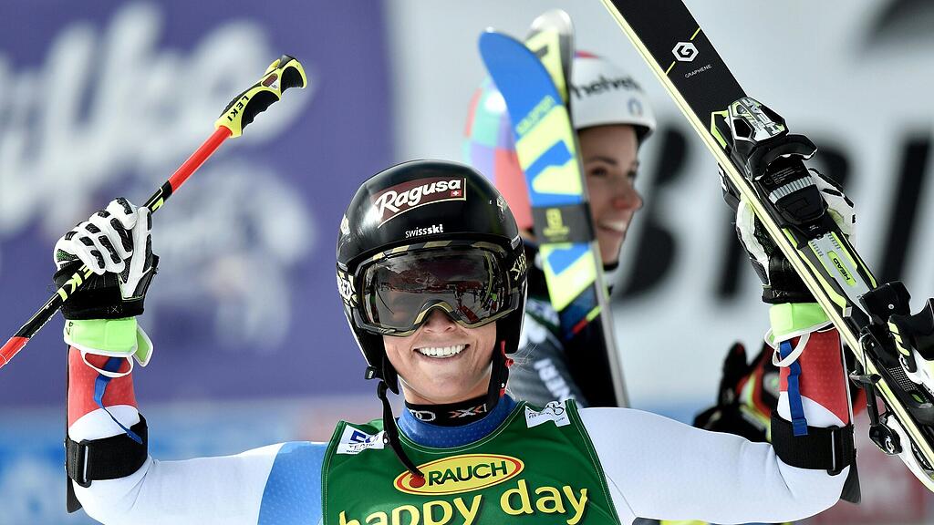 Lara Gut holt sich den ersten Sieg der Saison.
