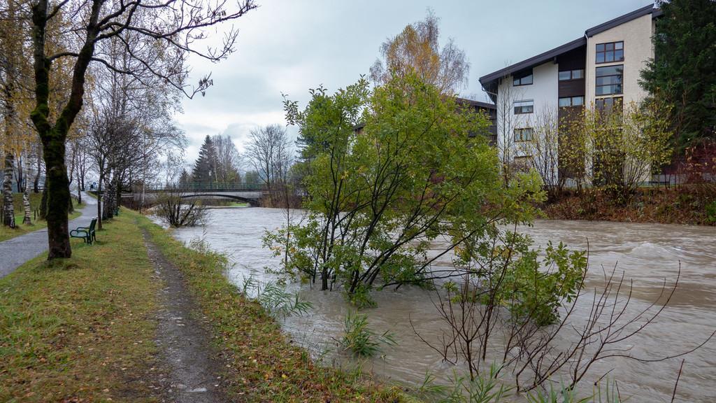 Überflutungen in Bad Hofgastein