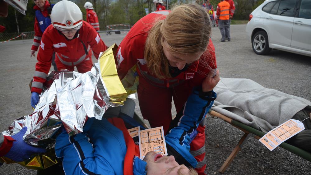 Bischofshofen: Rotes Kreuz probt den Ernstfall