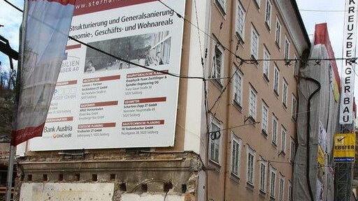Arbeitsunfall in der Griesgasse