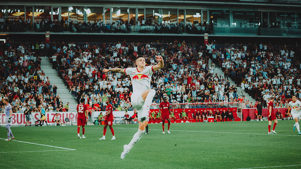 Red Bull Salzburg, FC Liverpool, Testspiel