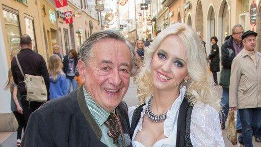 Lugner und Spatzi in Salzburg