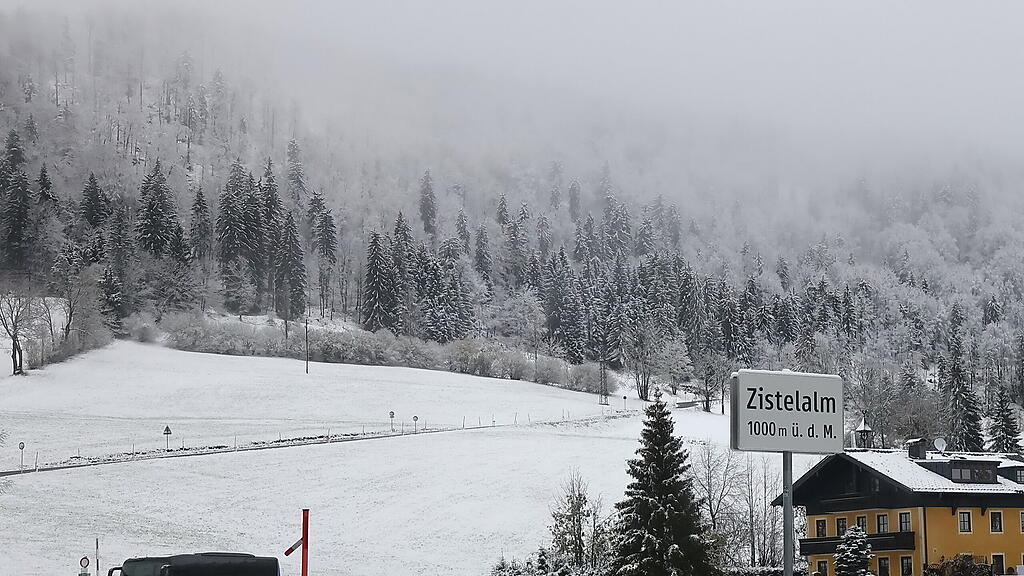 Wintereinbruch Gaisberg