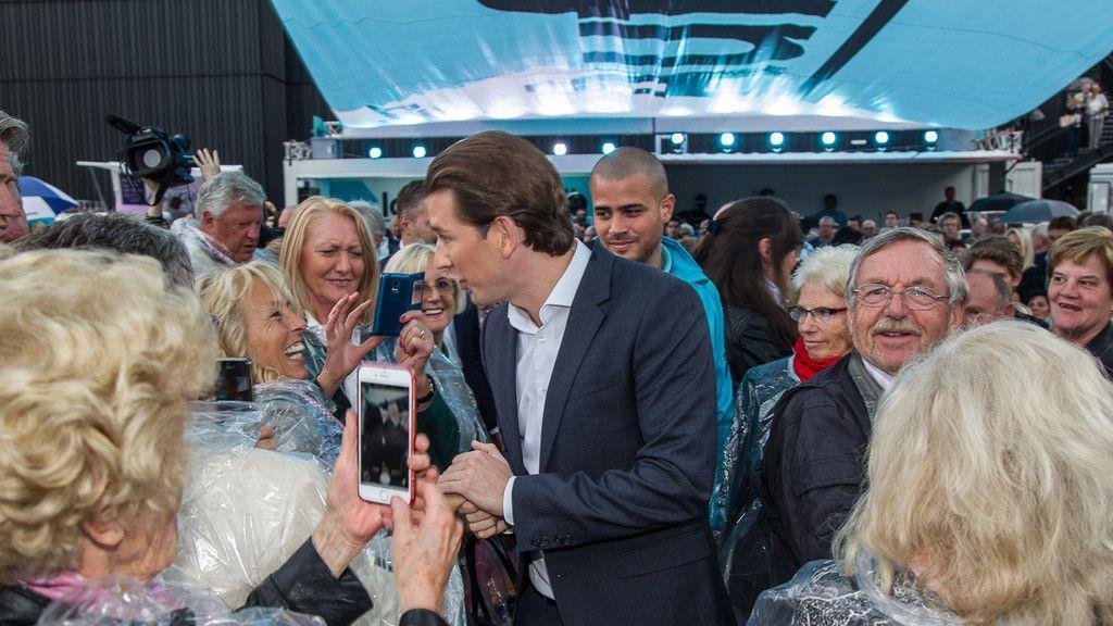Sebastian Kurz in Salzburg