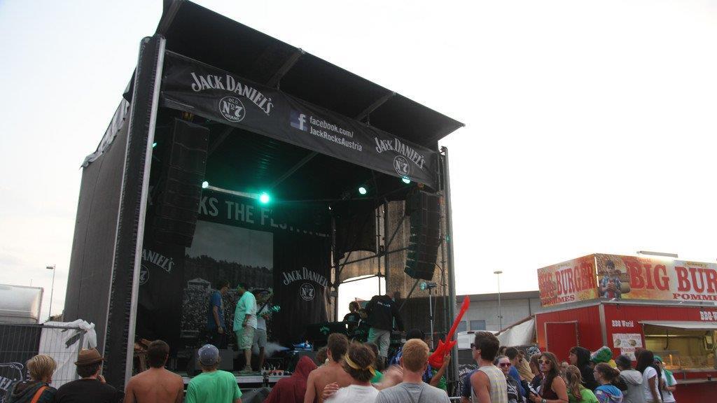 Art Park, Red Bull Brandwagen, Jack Daniels am Frequency-Festival 2012