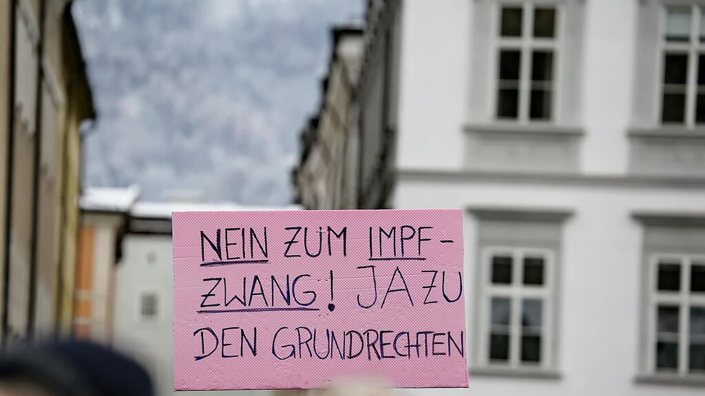 Corona-Demo in Salzburg