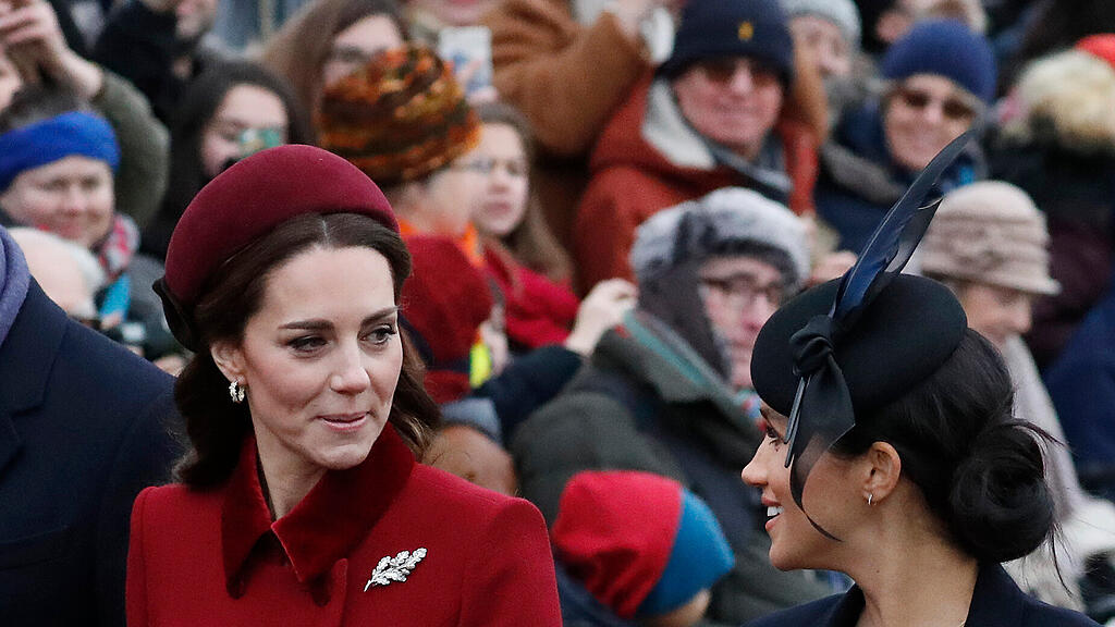 Royals auf Weg zum Weihnachtsgottesdienst