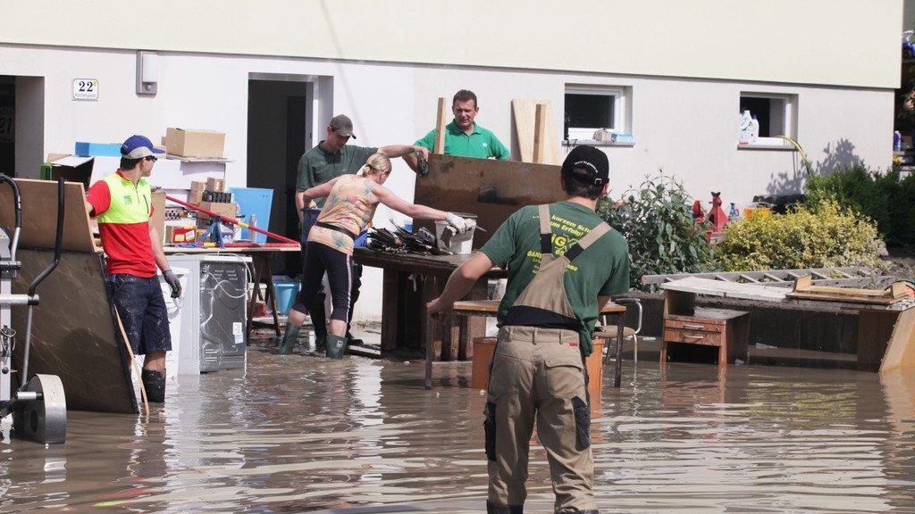 Hochwasser, Tag4: Goldwörth in OÖ