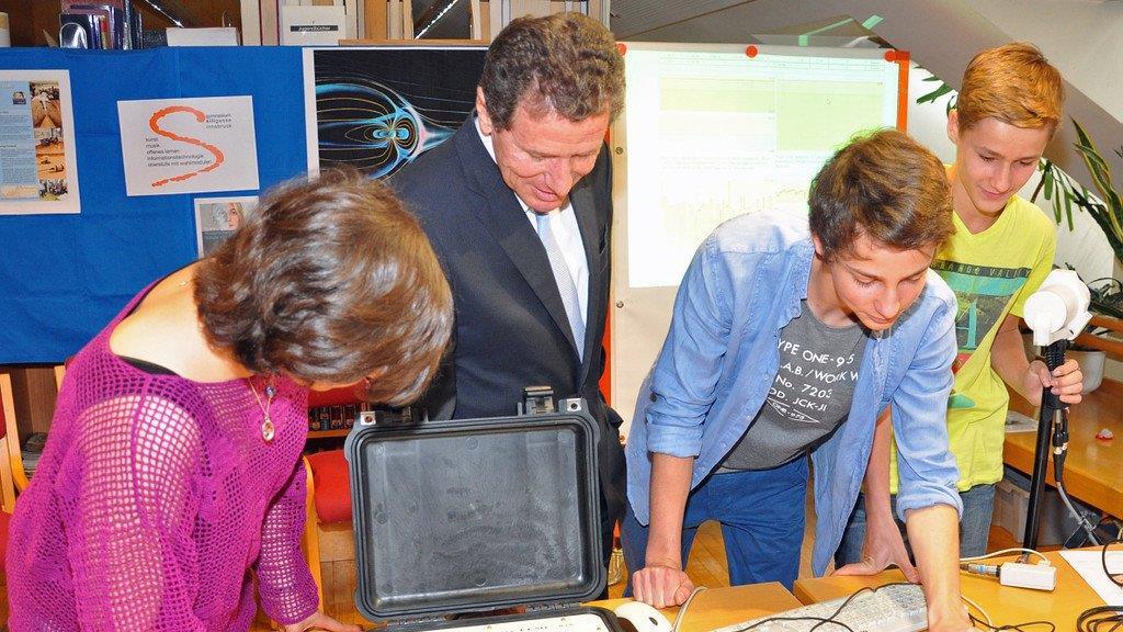 Schüler erforschen Sonnenstürme