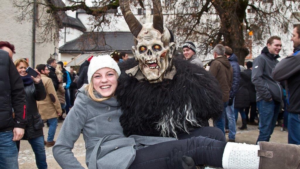 Krampuslauf auf Festung Salzburg