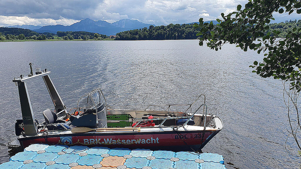 Schwimmer aus Abtsee gerettet