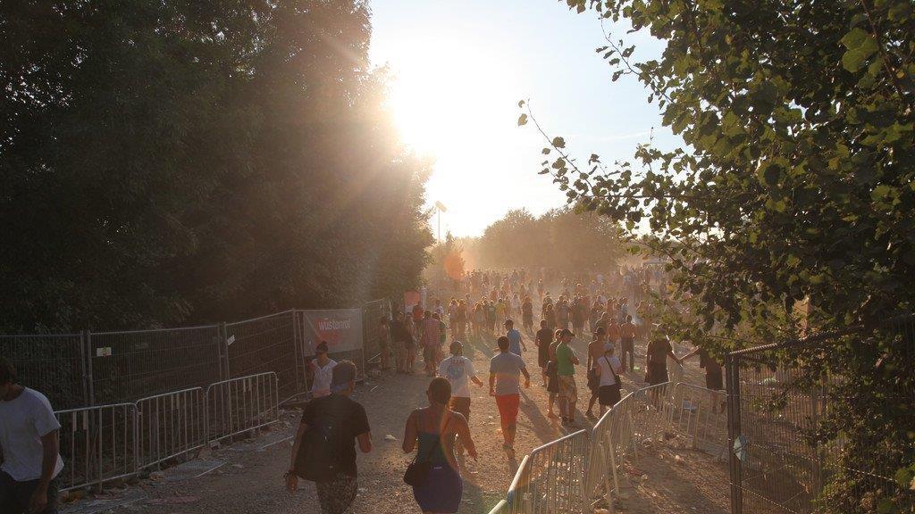 Stimmung am 4. Tag Frequency Festival