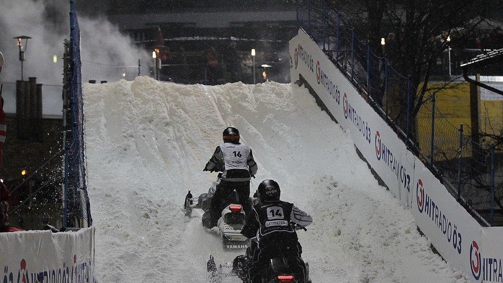Das Finale bei Snow Mobile