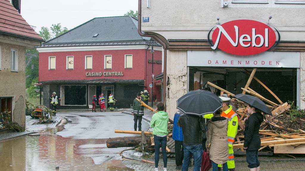 Hochwasser und Überflutungen in Simbach am Inn I