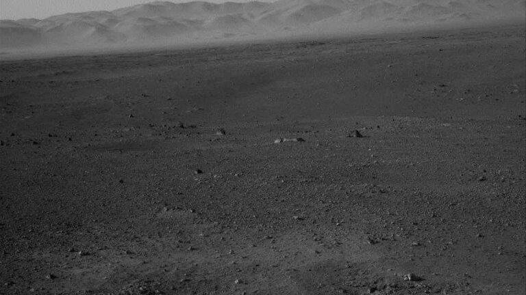 Aktuelle Bilder von Mars-Rover Curiosity