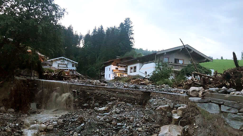 Unwetter im Oberpinzgau