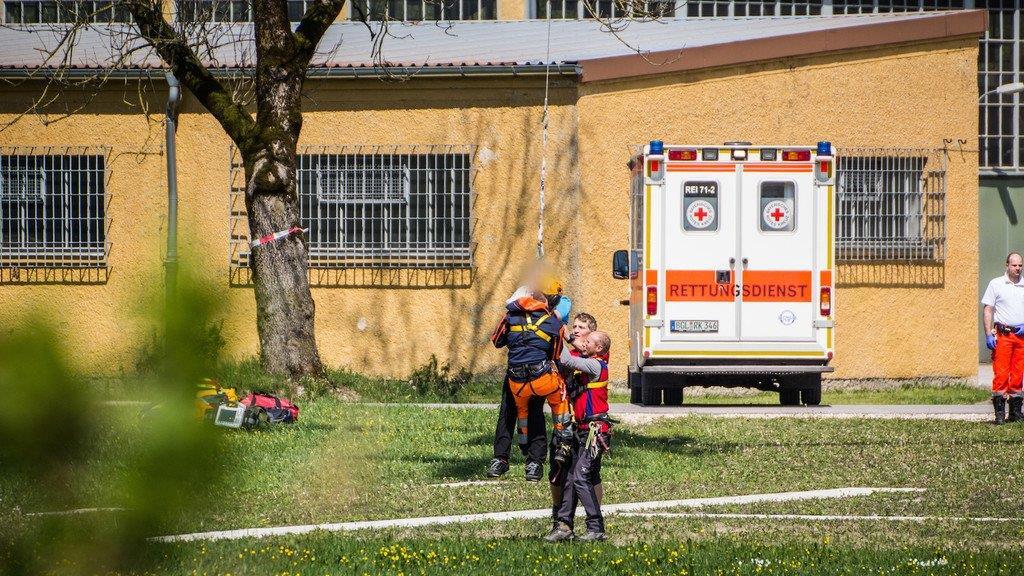 Bilder der Bergung vom Staufen