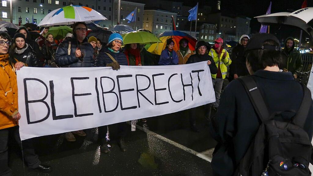 "Demo gegen Rechts" in Salzburg