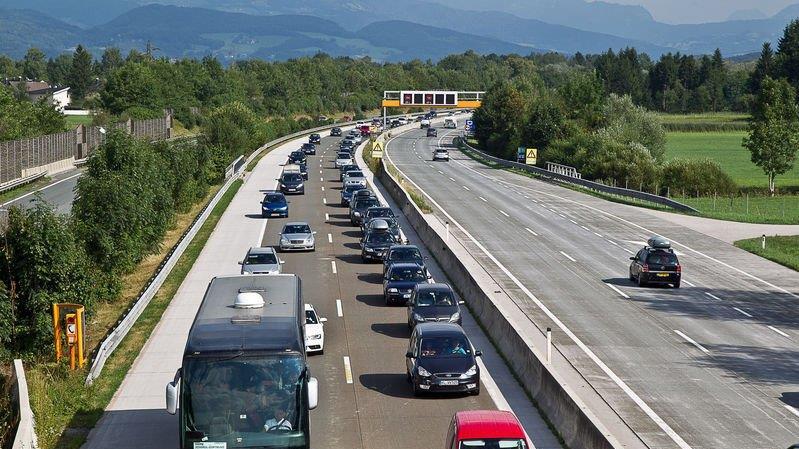 Rückreiseverkehr auf A10