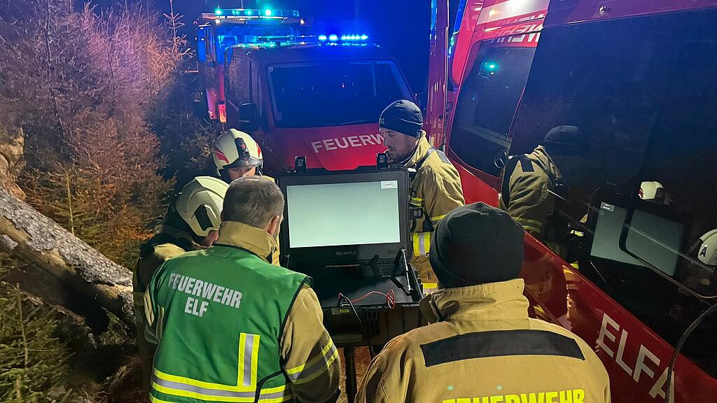 Waldbrand in Mariapfarr