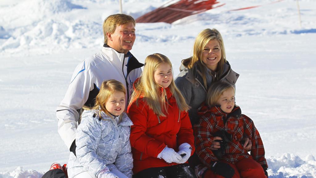 Ein Jahr nach Friso-Unglück: Königsfamilie beim Fotoshooting in Lech II