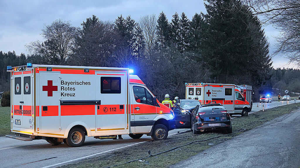 Unfall auf der B20 bei Piding