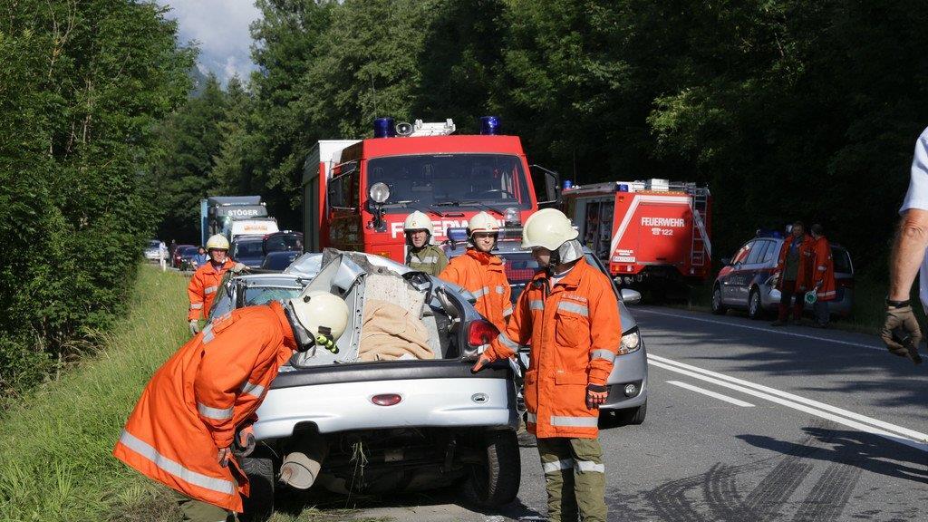 Tödlicher Crash auf B162