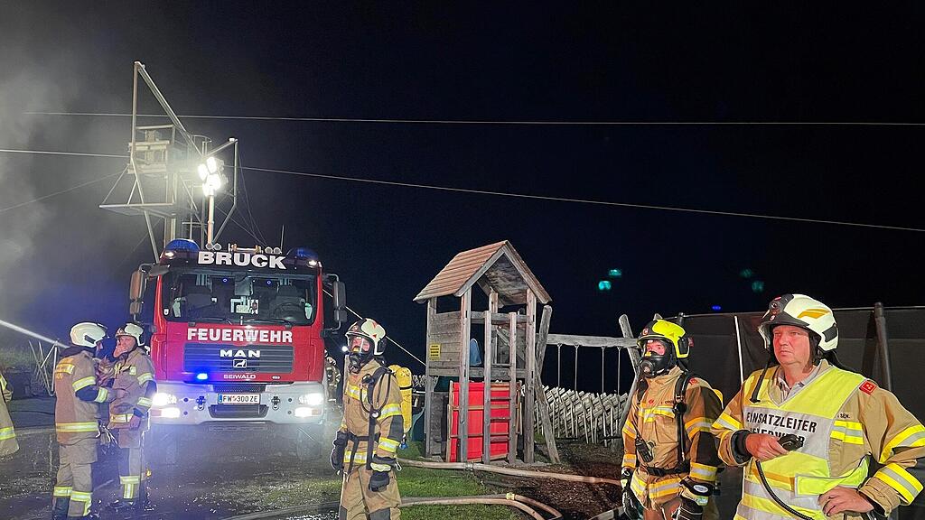 Brand Almhütte Kaprun III