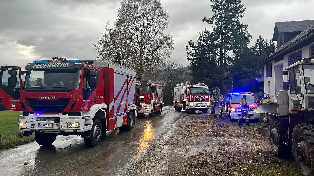 Motorsegler stürzt in St. Andrä ab