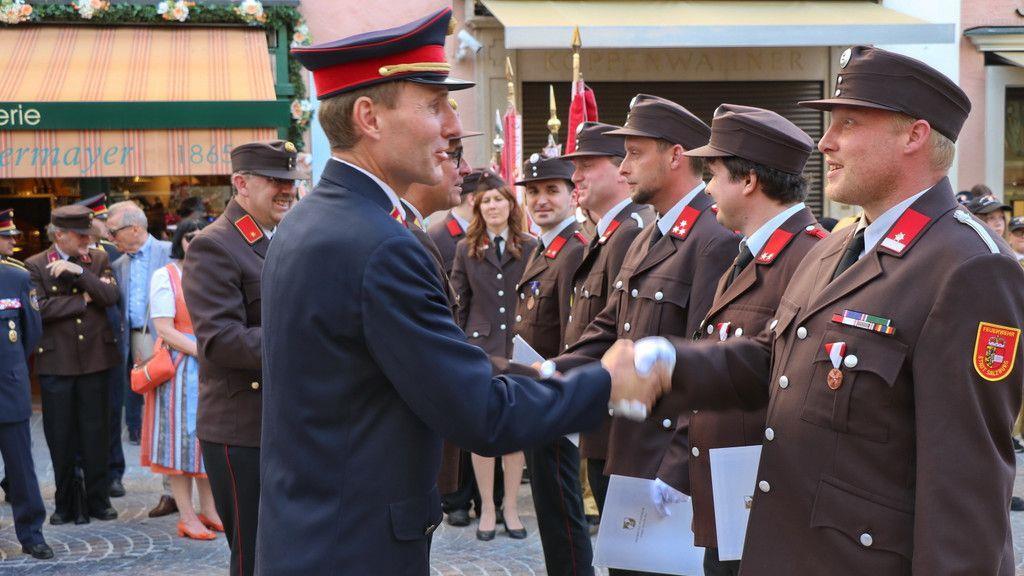 Florianifeier in der Stadt Salzburg