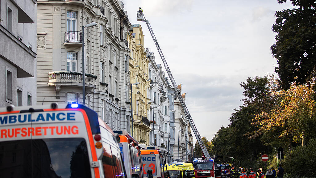 Brand in Wiener Hotel