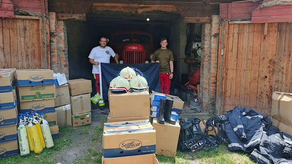 Feuerwehr-Spenden Ukraine