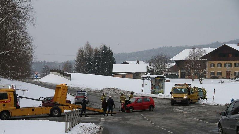Unfall in Acharting