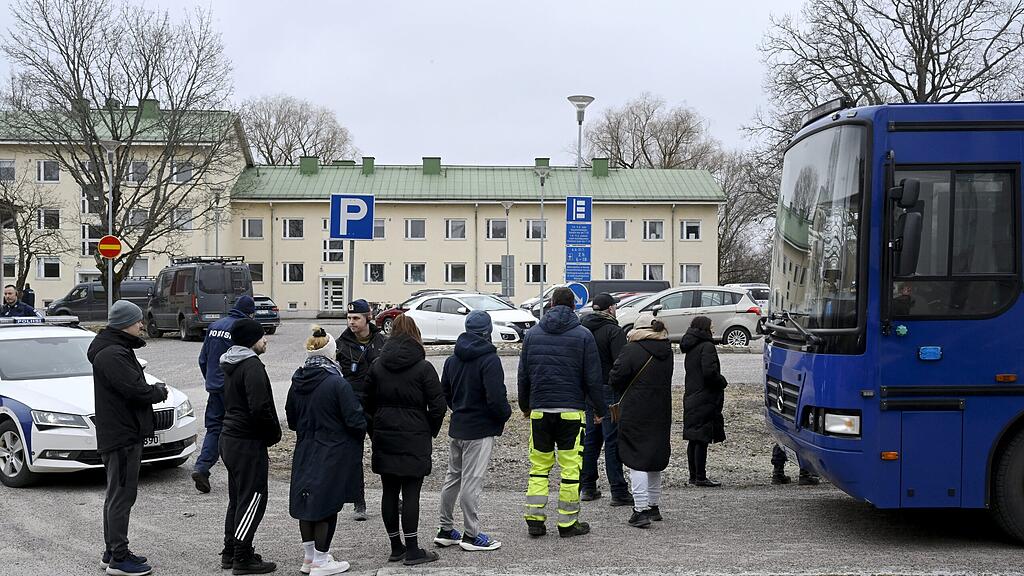 Schüsse Schule Finnland