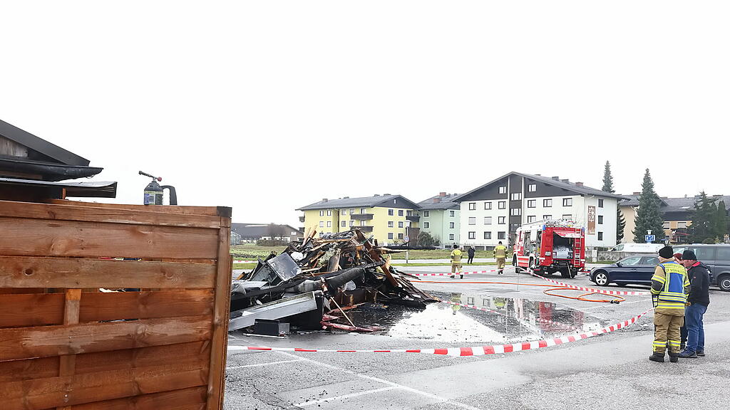 Brand Jausenhütte Wals