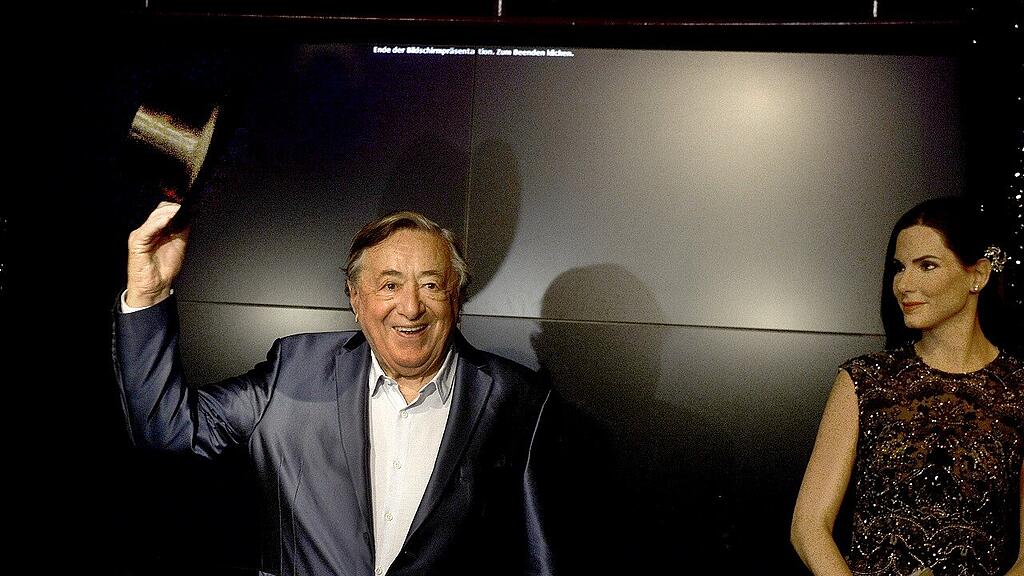 Richard Lugner bei Madame Tussauds