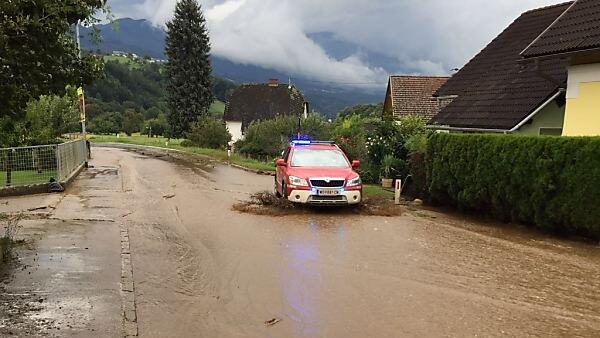 Unwetter wüteten auch im Lavanttal