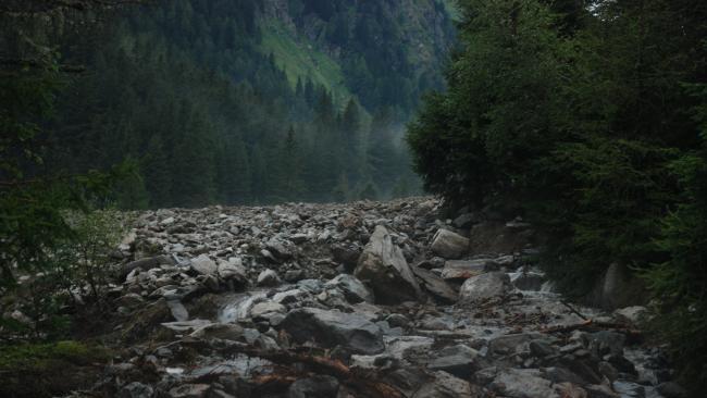 Murenabgänge in Göriach